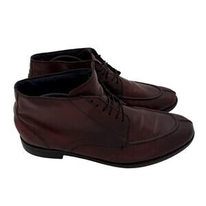 Cole Haan Air Men's Wagner Waterproof Chukka Boots Casual Brown Leather 10.5